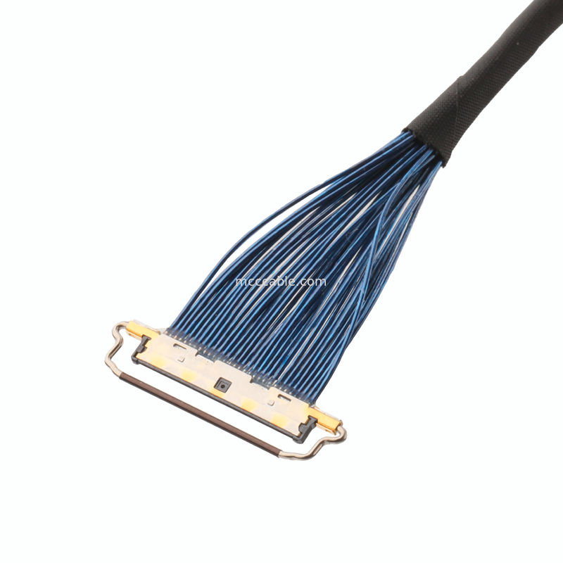 Свет соединителя коаксиального кабеля DF81-30P-LCH микро- - желтый красный цвет