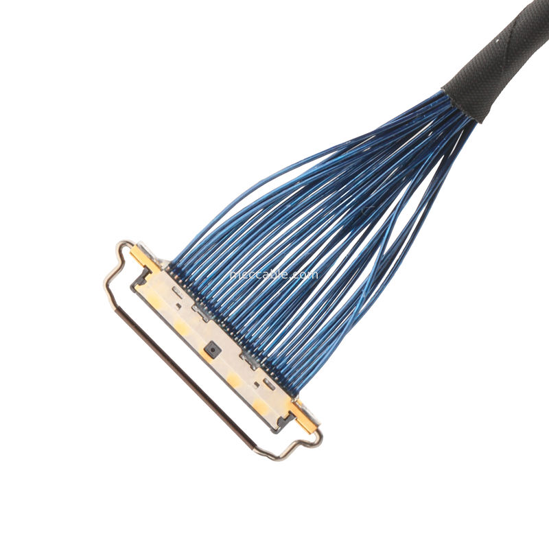 Свет соединителя коаксиального кабеля DF81-30P-LCH микро- - желтый красный цвет