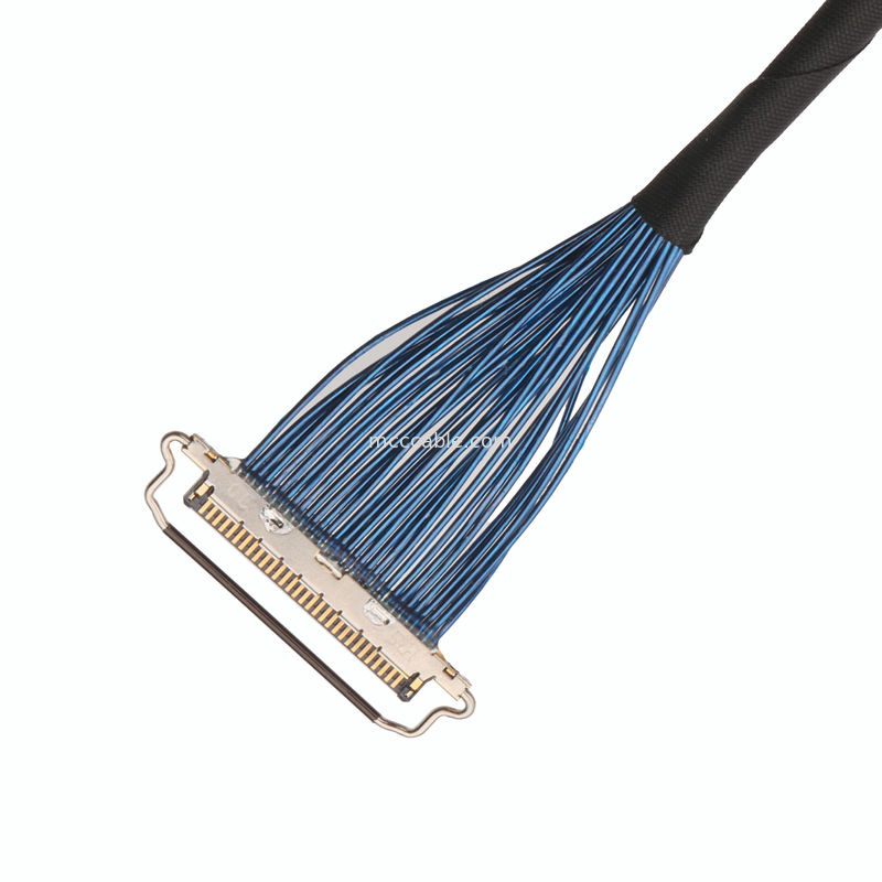 Свет соединителя коаксиального кабеля DF81-30P-LCH микро- - желтый красный цвет