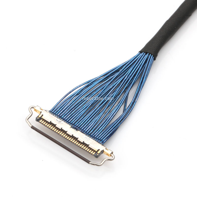 Свет соединителя коаксиального кабеля DF81-30P-LCH микро- - желтый красный цвет