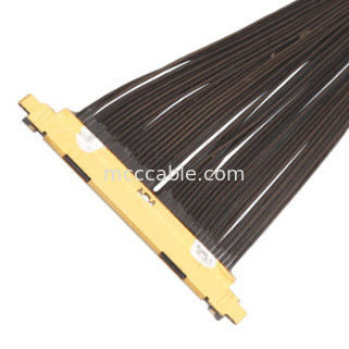 40P UL11130 46AWG Собрание микрокоаксиальных кабелей 20531-040t-02 IDC Формирование OEM/ODM