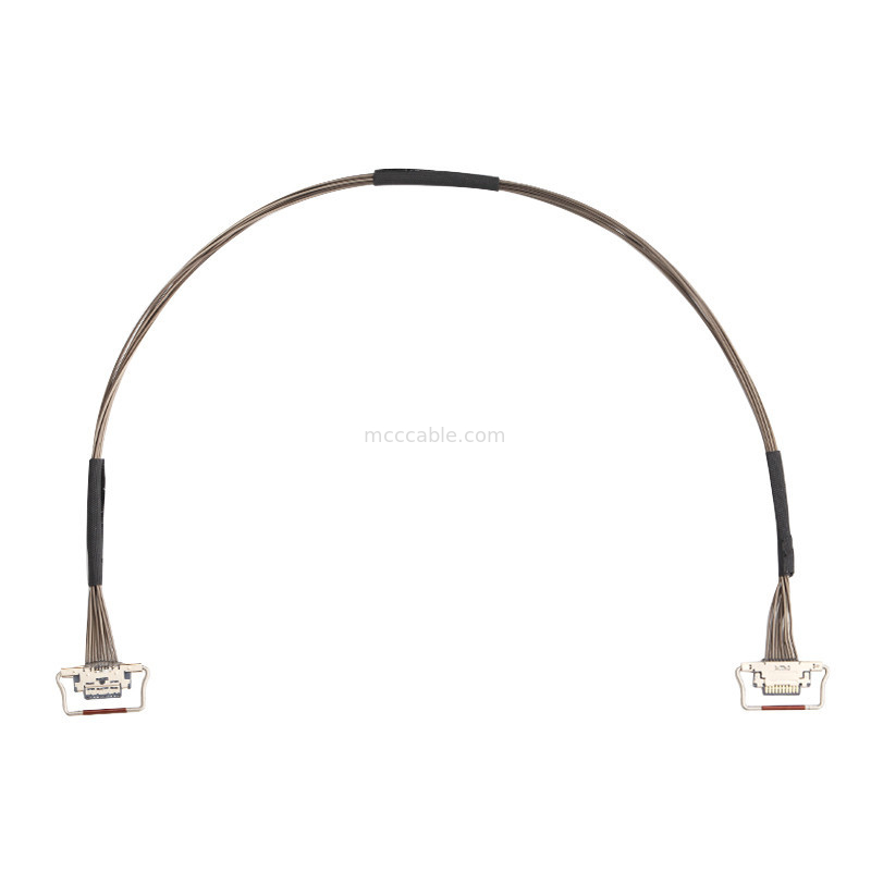 10 тангаж 20633-310T-01S Lvds коаксиального кабеля 0.4mm Pin микро- для термальной камеры
