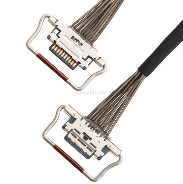 10 тангаж 20633-310T-01S Lvds коаксиального кабеля 0.4mm Pin микро- для термальной камеры