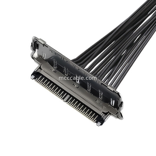 соединитель lvds печатает 40 типу соединителя 20977-040T 040E 01 lvds штыря горизонтальному сопрягая Микро-коаксиальный соединитель