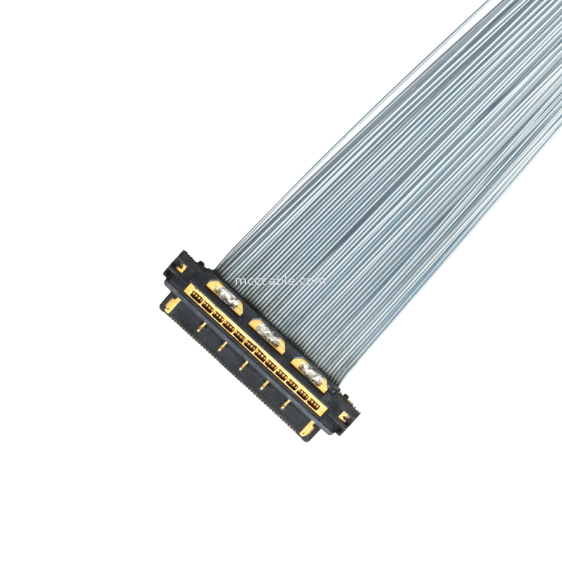 KEL XSL20-48S Микрокоаксовый кабель, 0,25 мм, 44AWG PFA, двойной ультрафиолетовый клей