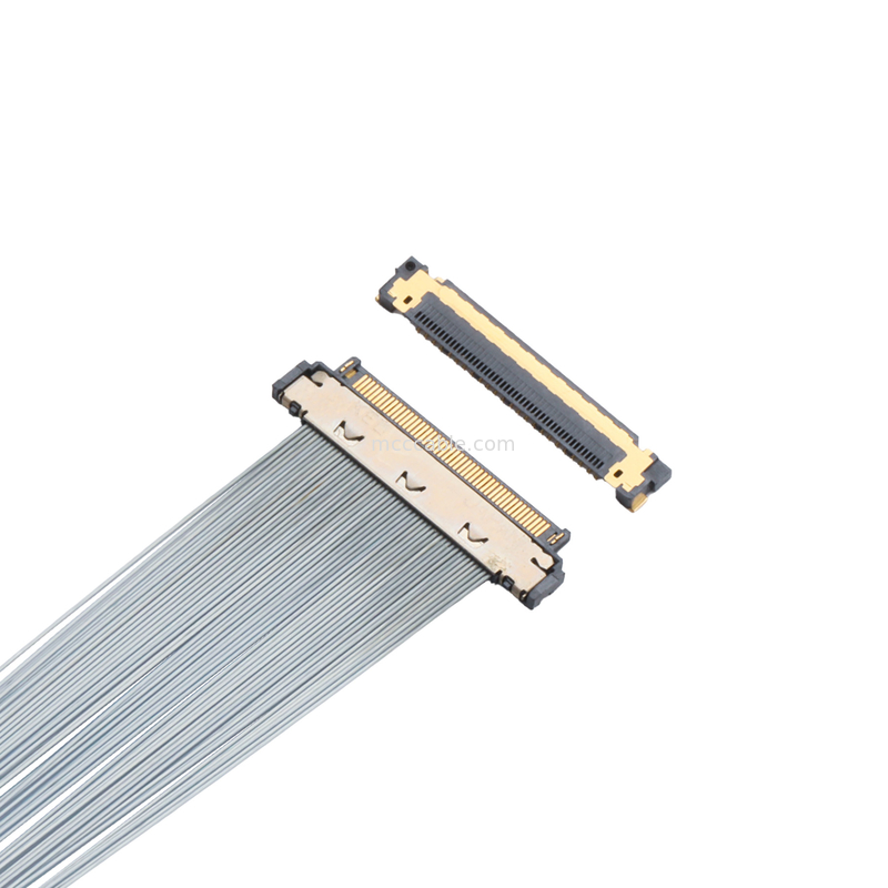 KEL XSL20-48S Микрокоаксовый кабель, 0,25 мм, 44AWG PFA, двойной ультрафиолетовый клей