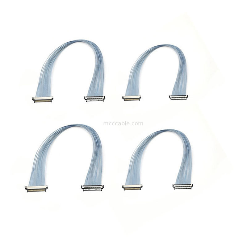 Патентованный 0,4 мм USL20-30SS-030C Микрокоаксиальный кабель уникальный механизм блокировки для камерных систем Gimbal