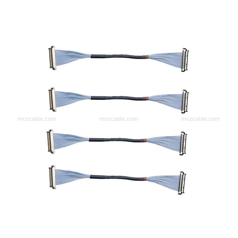 0.4mm USL20-30SS-050C Микрокоаксиальный кабель военного класса, устойчивый к ударам и вибрациям для тактических камер