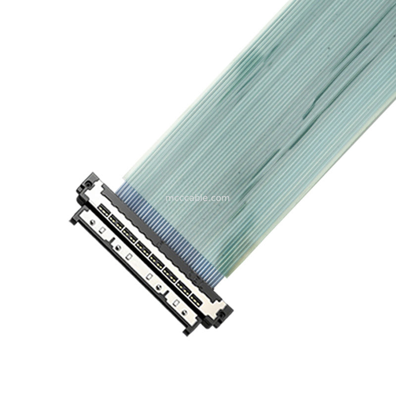 0,4 мм USL20-30SS-050BH Микрокоаксиальный кабельный узел с экранированием от электромагнитных помех для инспекционных роботов на атомных электростанциях