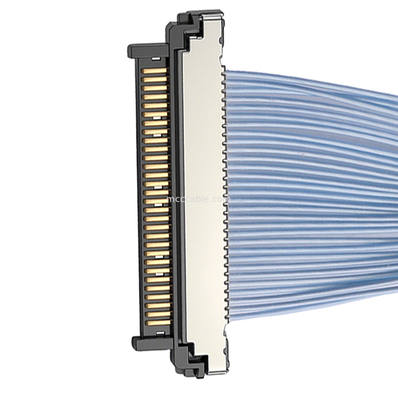 Future-Ready USL20-30SS-015B Micro Coaxial Cable 0.4mm Connector для компьютерных камер с ИИ