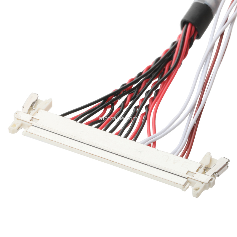 Кабельная сборка LVDS с шагом 1,0 мм - 1,25 мм - UL1571 28AWG для подключения ЖК-дисплея