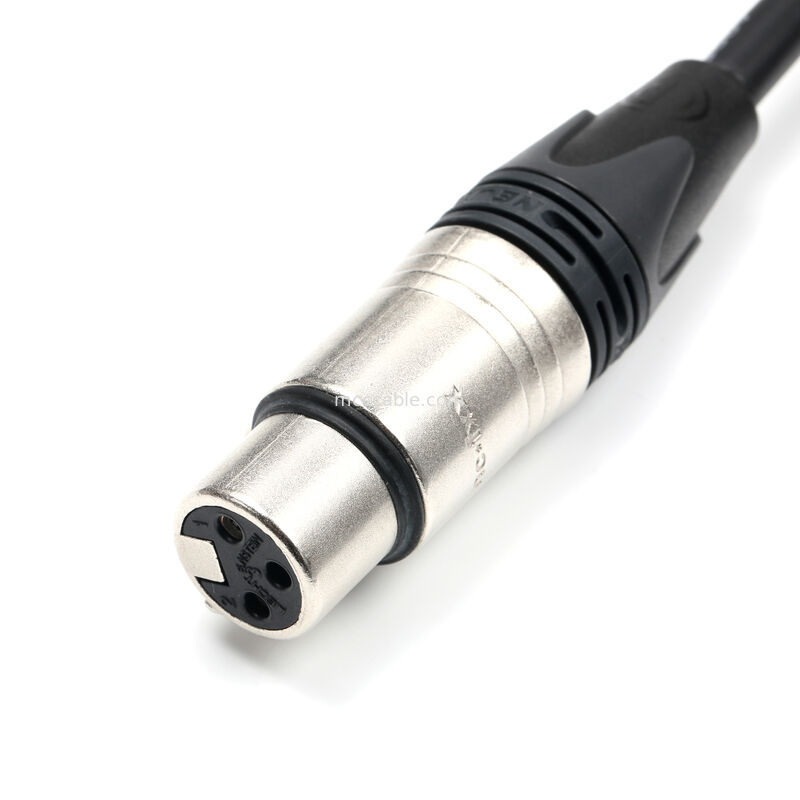Настройка кабеля XLR с трехконечными штифтами из женского в молекс 51163-0300 Нейтрик NC3FXX 20AWG UL2464