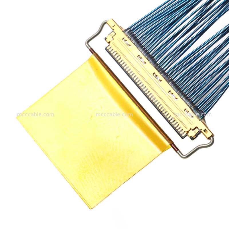 Сборка микрокоаксиальных кабелей с разъемом 20453-040T-01   Custom OEM High-Speed Interconnect