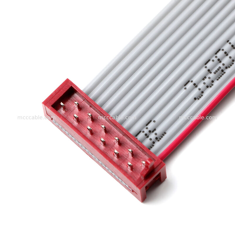 Сборка плоского ленточного кабеля IDC – двухрядный разъем 2,54 мм, изготовление по заказу OEM