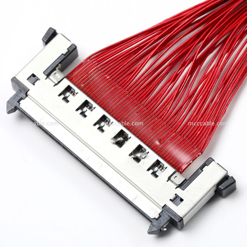 Комплекс микрокоаксиального кабеля с разъемом FI-RE51CL   Custom OEM High-Speed Interconnect