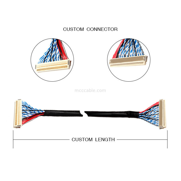 Pin 30 FI X30H Lvds 30 32 36 соединитель AWG JAE для соединителя дисплея lvds панели Lcd