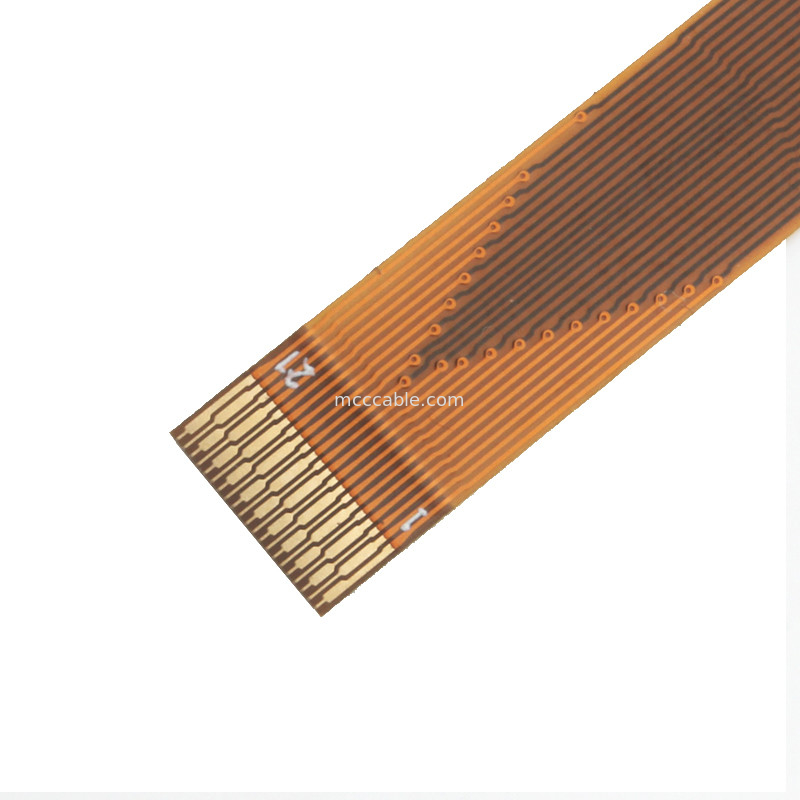 21 кабель штыря FFC FPC, соединитель дисплея lvds тангажа плоского кабеля 0.3mm FPC гибкий