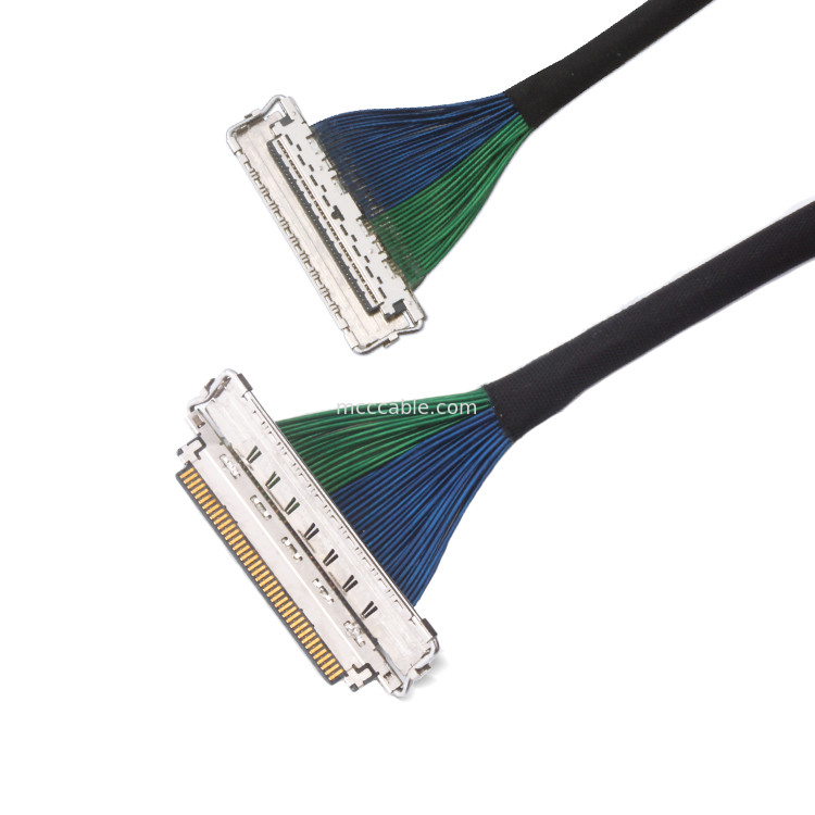 60 PIN Микрокоаксиальный кабель EMI Shielding кабель 20788 060T 01 lvds edp кабель