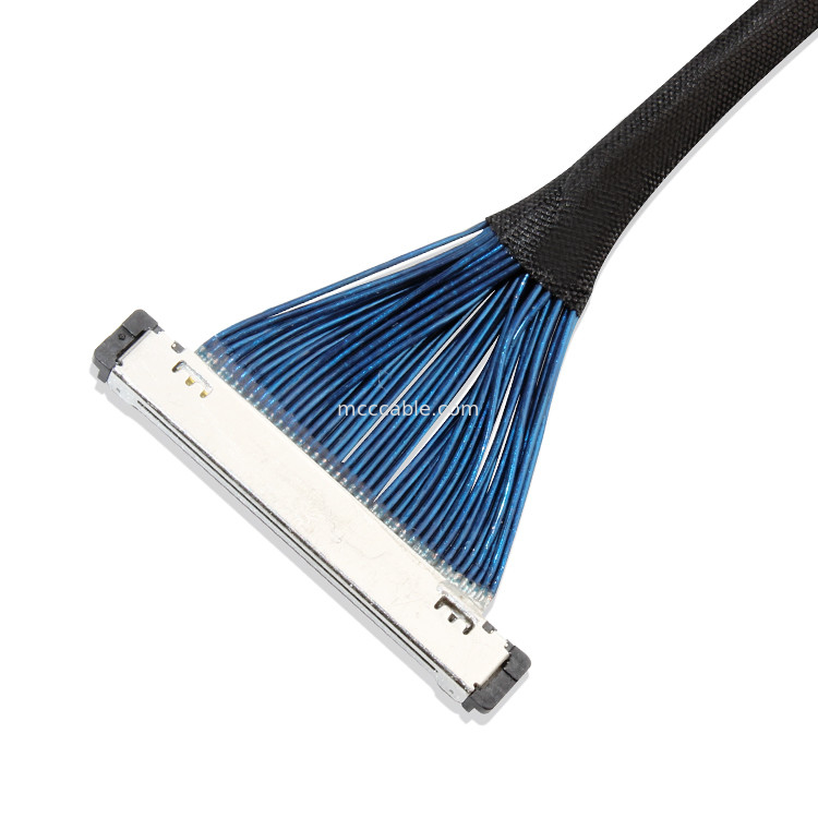 20373-R40T-06 40pin микрокоаксиальный кабель вертикальное спаривание Edp Lvds к  20380 R40t 16