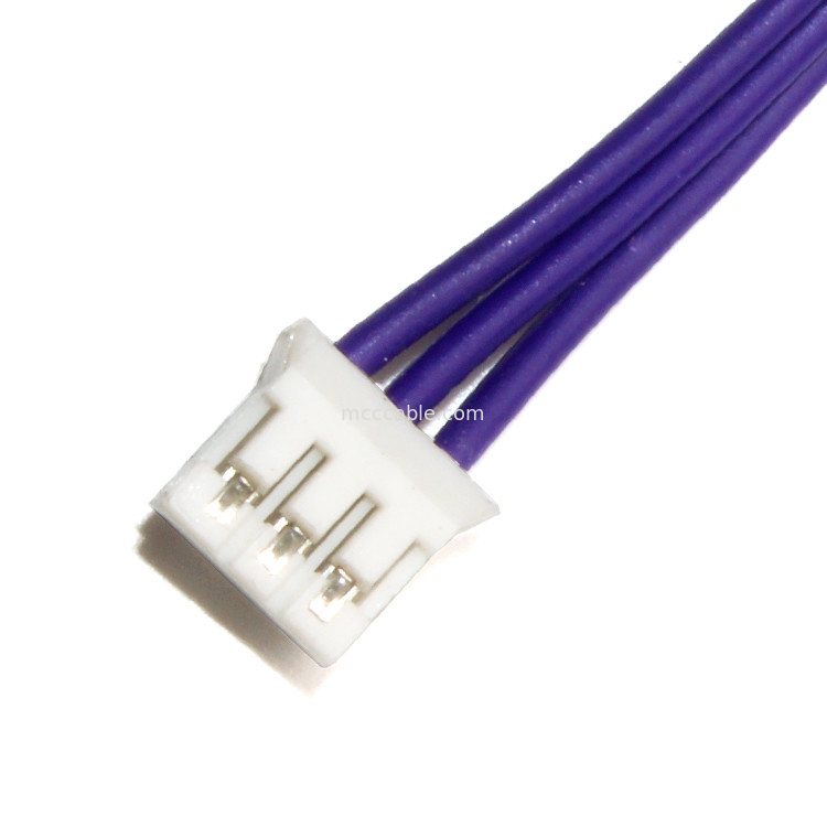 Изготовленный на заказ провод JST 3pin обуздывает провод тангажа 0.8mm для восхождения на борт кабеля SUHR-03V-S