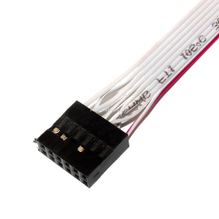 Ленточный кабель DF19 PIN IDC 12 плоский гибкий К JST RF для силового кабеля PCBA