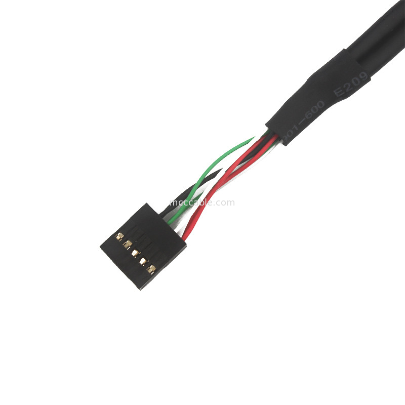 Bb проводки провода Usb 2.54mm двойной к кабелю POS MOLEX 22552101 Sbc 10