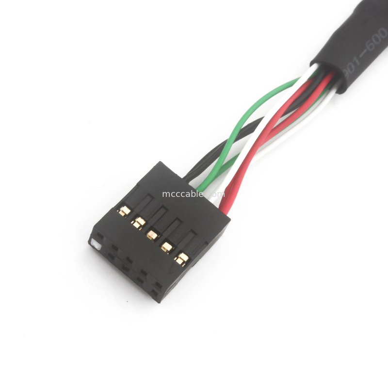 Bb проводки провода Usb 2.54mm двойной к кабелю POS MOLEX 22552101 Sbc 10
