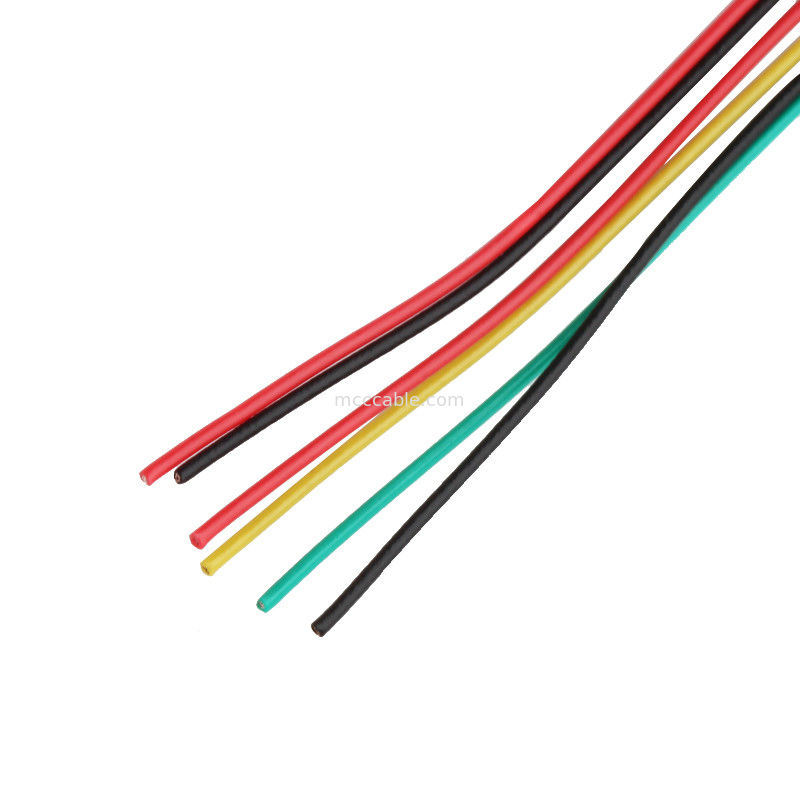 Сборка кабеля ЧАСОВ DF14 Lvds тангажа 6DS 1.25mm гофрируя соединитель дисплея 6 lvds Pin