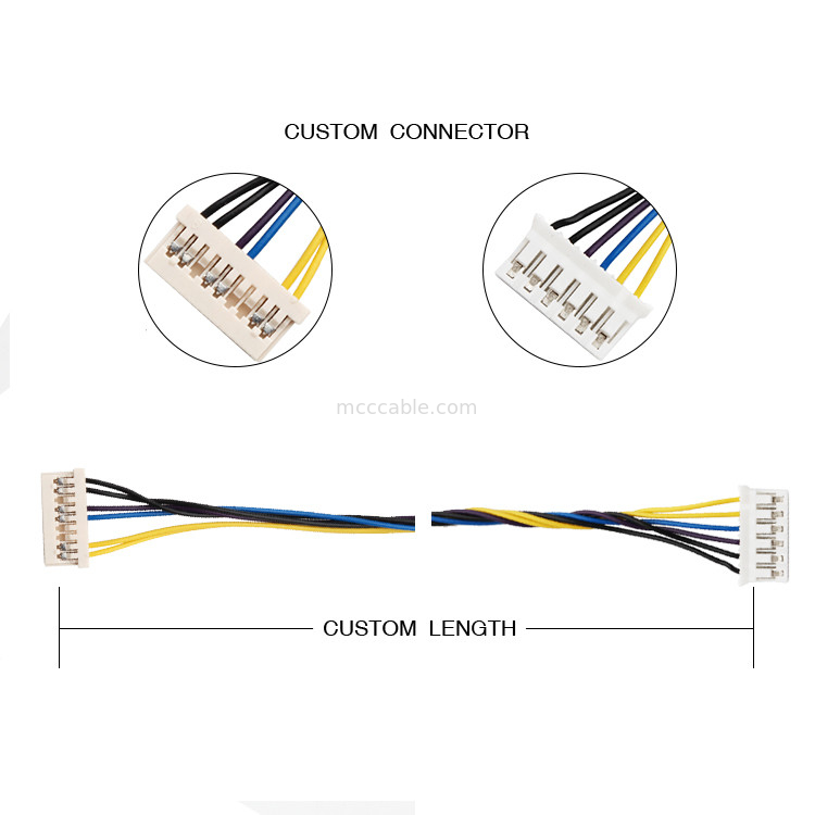9 Pin провода часы собрания проводки Df14-9s-1.25c к Pin Phr-6 26awg Jst 6