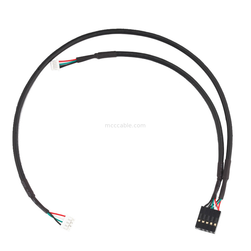 Сборка кабеля JST PHR-5P проводки СИД 28AWG К тангажу SH1.0 5P 1.0mm