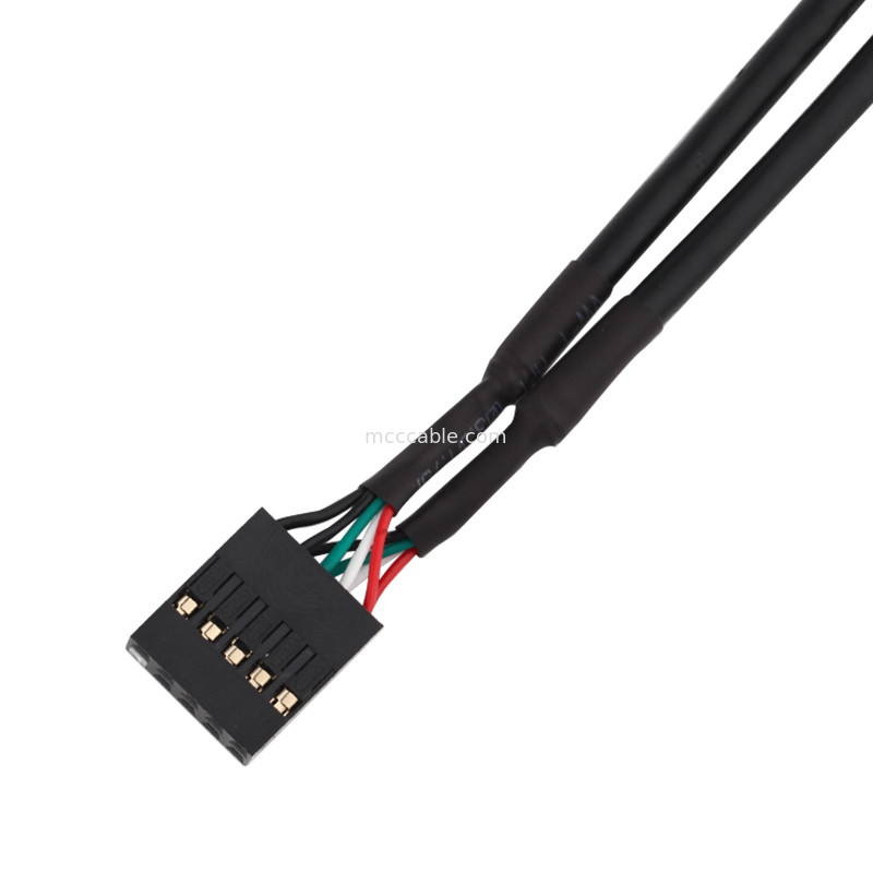 Сборка кабеля JST PHR-5P проводки СИД 28AWG К тангажу SH1.0 5P 1.0mm