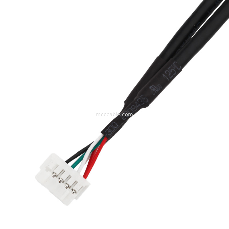 Чернота Pin сборки кабеля 2×5 проводки провода длины HSG 100mm к PHD-2×5P