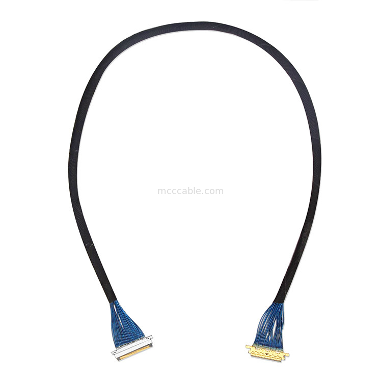 LVDS микрокоаксиальный кабель на заказ длиной 0,4 мм 20453z-030 SD до 20347 с механическим замком