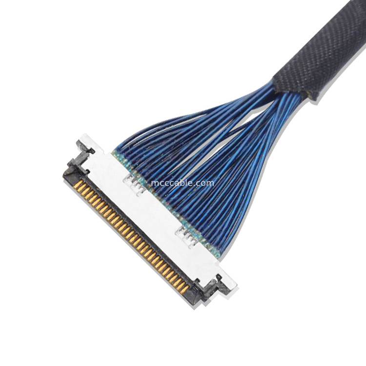 LVDS микрокоаксиальный кабель на заказ длиной 0,4 мм 20453z-030 SD до 20347 с механическим замком