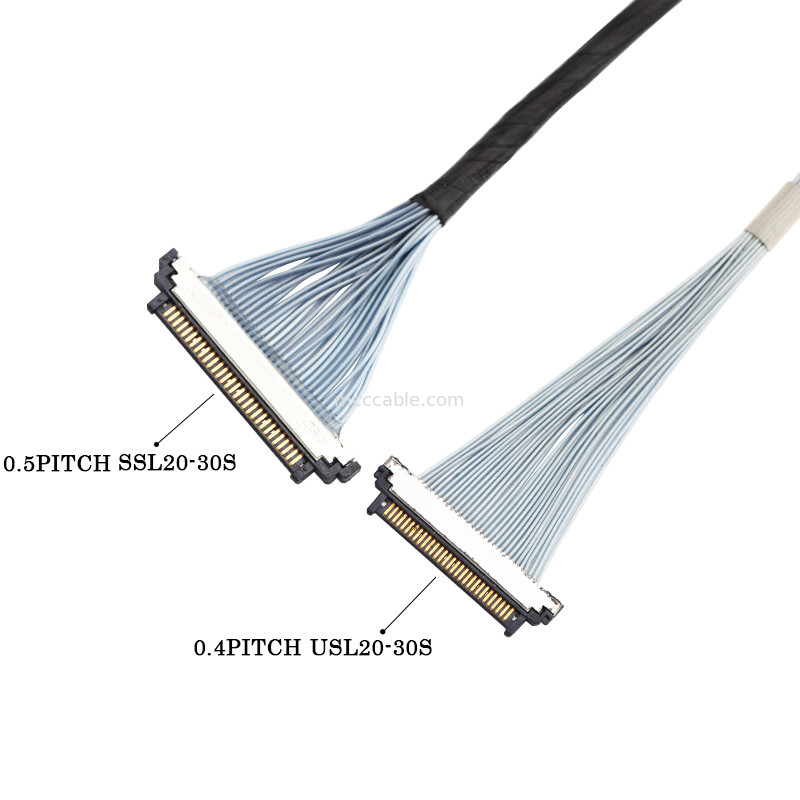 20453-230T-03 до Kel SSL20-30S микрокоаксиальный кабель 30P Lvds Edp кабельная сборка