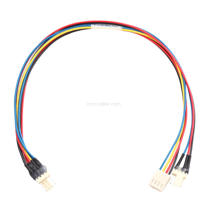 JST JH 2.5mm 4 кабель контактного разъема lvds 4 сборки кабеля вентилятора y провода Pin Molex 4