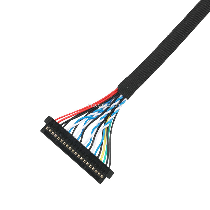 Сборка кабеля JST PHDR-20V EDP LVDS к кабелю соединителя lvds JAE FI-S20S
