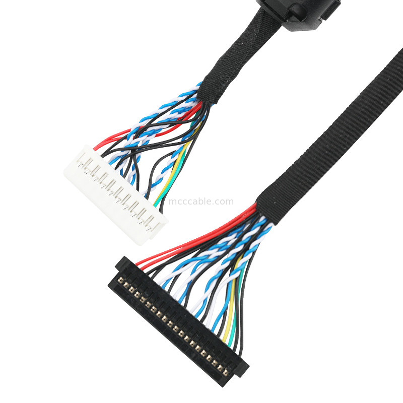 Сборка кабеля JST PHDR-20V EDP LVDS к кабелю соединителя lvds JAE FI-S20S